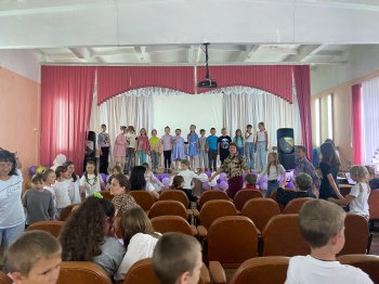 Торжественное закрытие смены