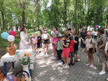 День защиты детей. Открытие лагеря.